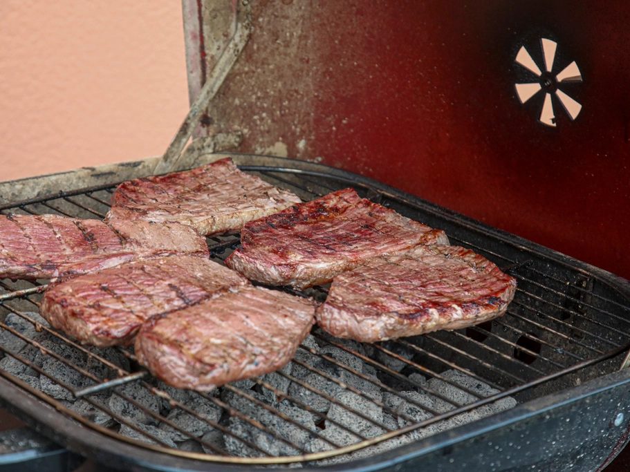 Vacío a la parrilla
